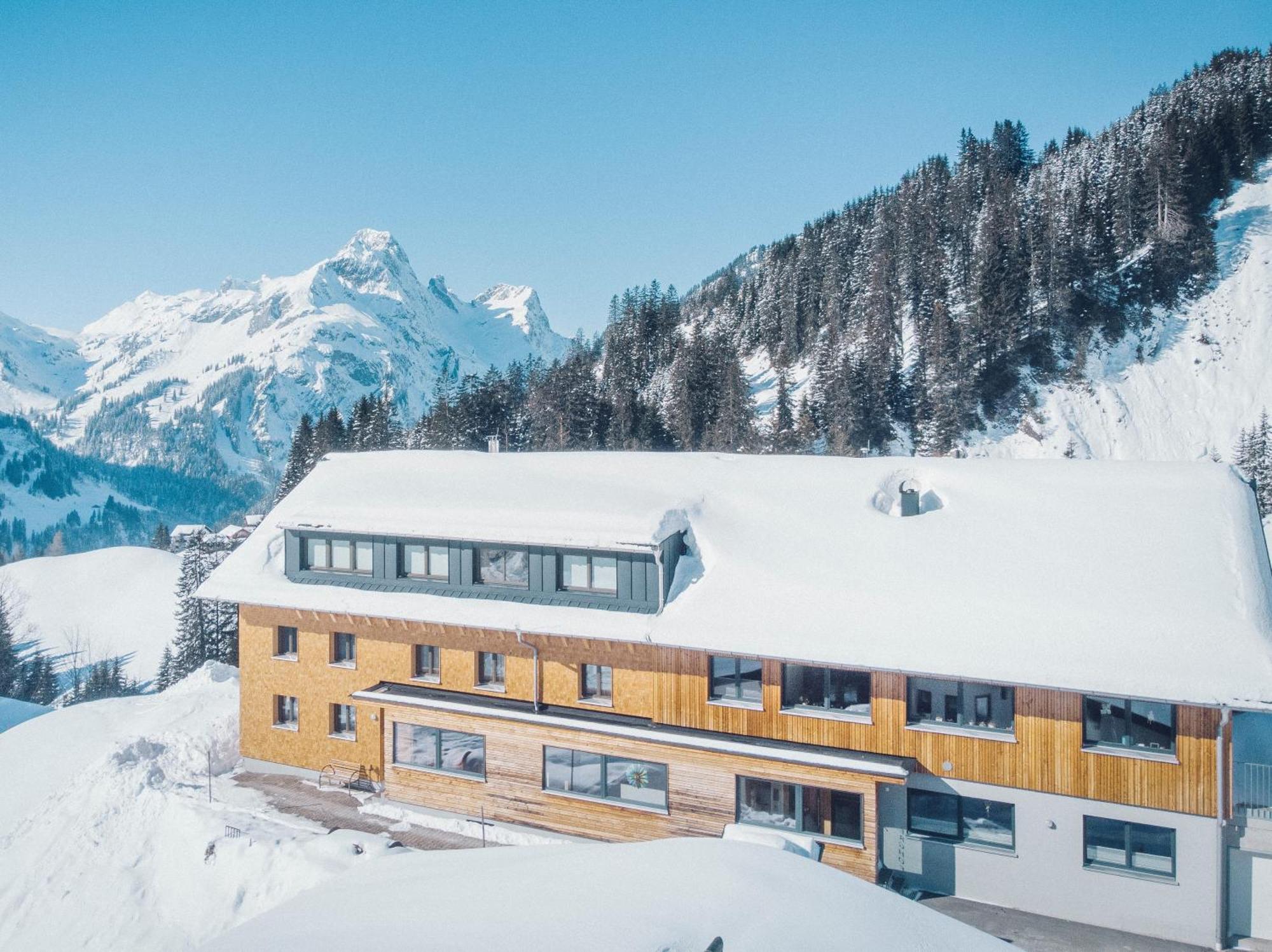 Bed and Breakfast Haus Berghof Schröcken Exteriér fotografie